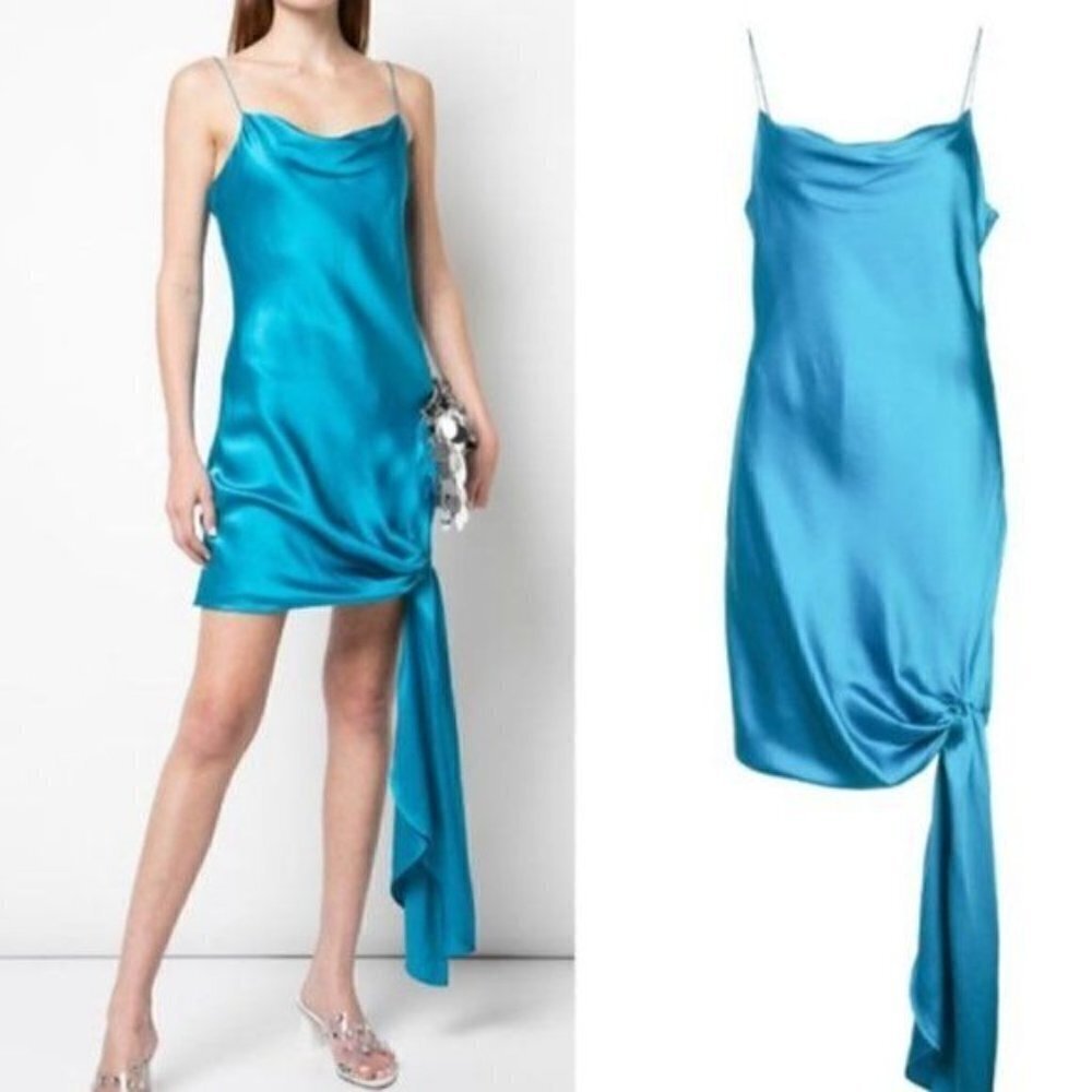 Cinq à Sept Ryder Silk Tie Dress